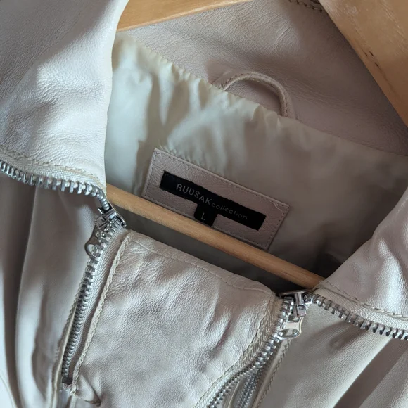 Women's Beige Rudsak Jacket - Picture 4 of 4
